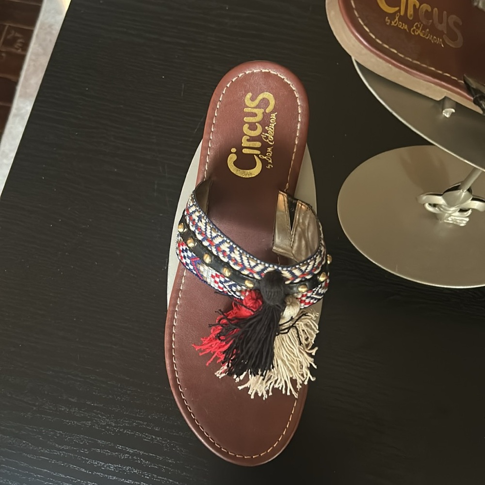 Circus by Sam Edelman Colorful Tassel Sandals - Picture 11 of 12